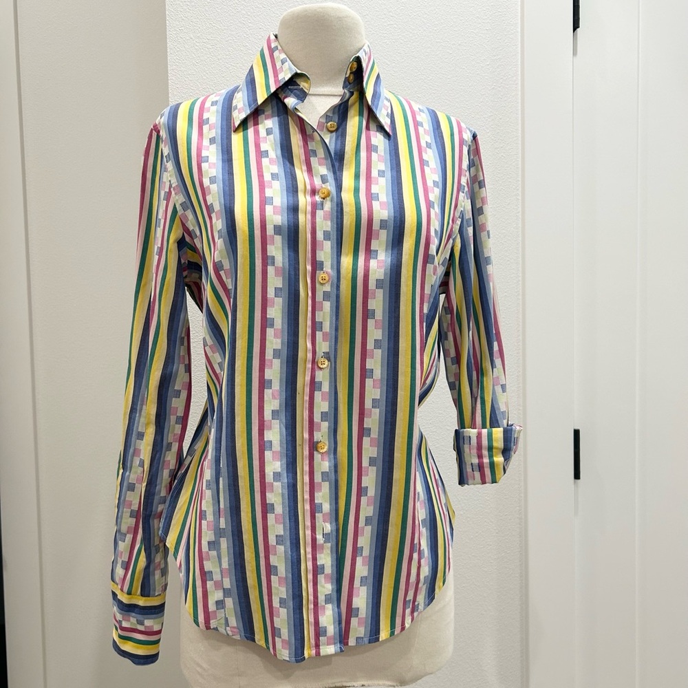 Etro Multicolor Striped Shirt